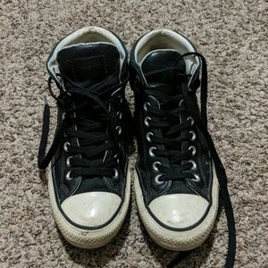 Leather Converse Chuck 70s black